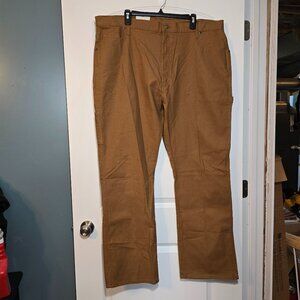 NWT Dickies Duck Carpenter Relaxed Fit Flex Tan/Camel Men’s Pants Size 42x32